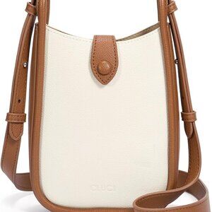 Small Crossbody Bags for Women Trendy PU Leather Cell Phone Purse Wallet with Ad